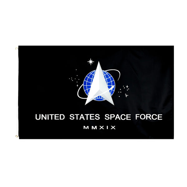 USSF United States Space Force Flag For Decoration Hanging 3x5FT 90x150cm