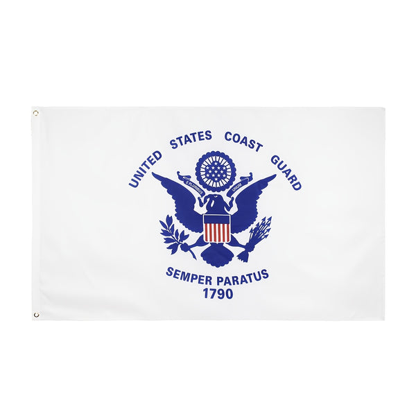 US Army USA Flag 3x5FT 90 x 150cm USCG United States Coast Guard 1790 Flag United States Army 1775 America Military Banner Polyester United States Of American Military USCG Guard Flag