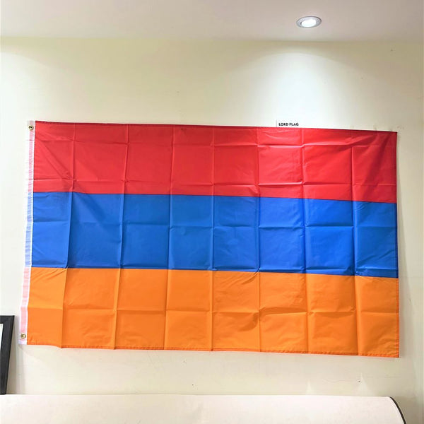 Armenia flag  90X150cm 3X5 FT ARM Armenia Hanging National flag Home Decoration flag banner