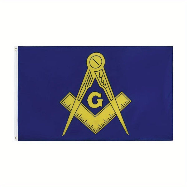 Masonic Flag Freemasonry Flags Free Freemasonry Mason Lodge Masonic Flag 3x5FT 90x150cm