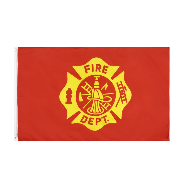 1PC Fire Department Fire Dept Flag United States Of American Thin Red Line Fire Fighter Flag 3x5FT 90x150cm