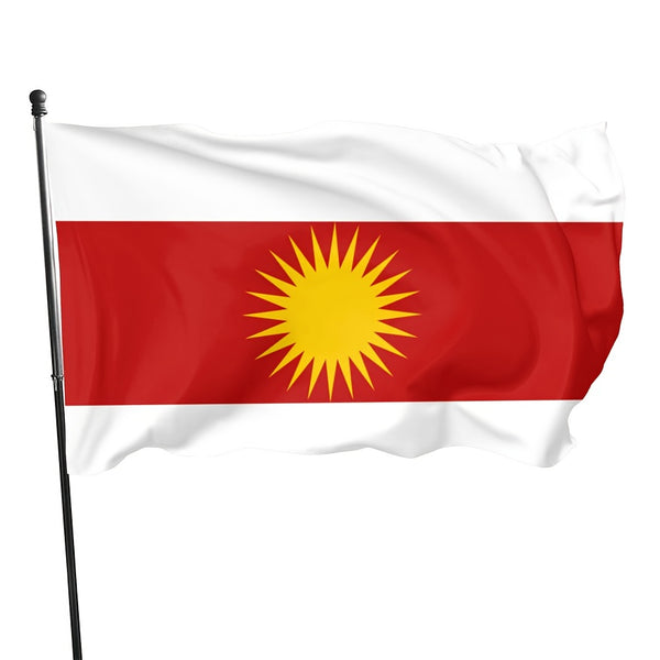Yezidi Flag/Yezidische Flag 90x150cm 3X5Ft Drapeau Yezidi  Lalish/Tausi Melek/Ezdi/Ezdixan For Home Decoration Flag
