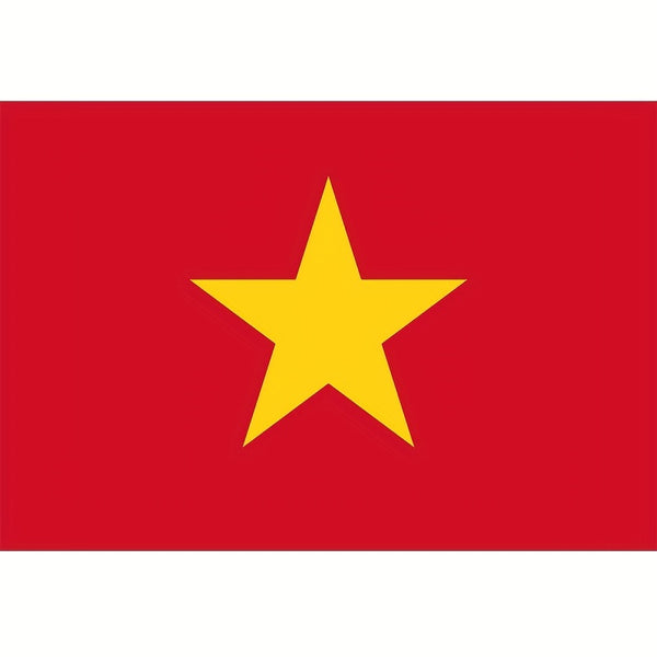 1pc flag Banner Vietnam Flag Hanging 3x5ft 90x150cm Vietnam Flag Star On Red Flag Hanging Vietnam Flag Star On Red Flag