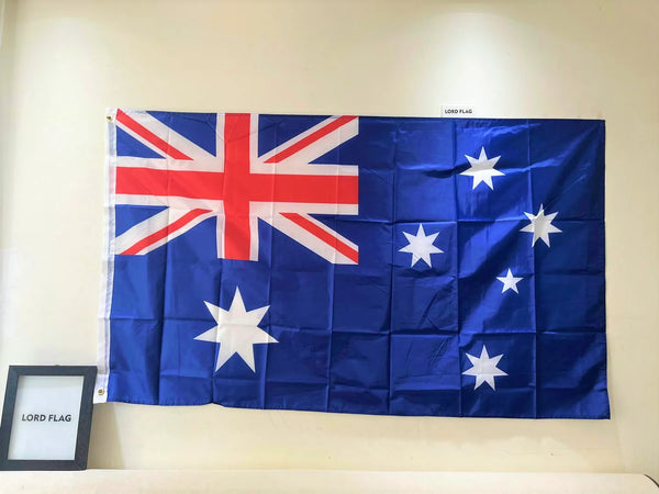 Free shipping 90X150cm Australia flag 3x5ft AUS AU australia australian flag indoor outdoor decoration